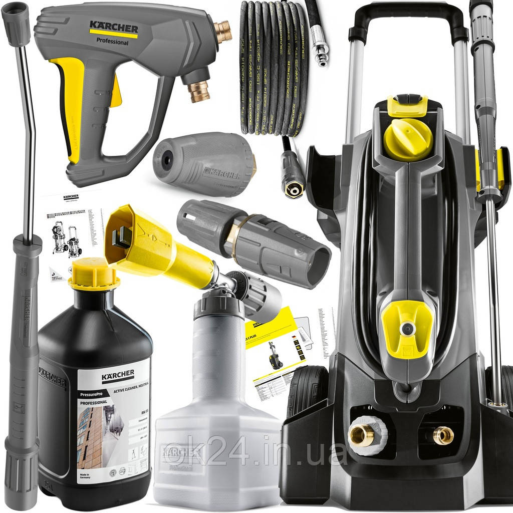 ПОТУЖНИЙ АПАРАТ ВИСОКОГО ТИСКУ Karcher HD 5/15 C PLUS XXL PLUS TURBO NOPZLE - фото 1 - id-p1959411864