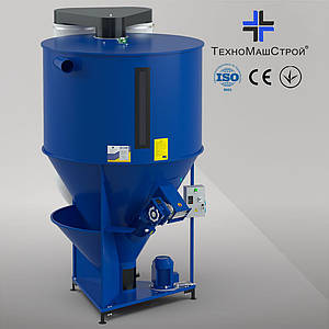 Кормозмішувач КС-1000 з автоматичним вивантаженням(380 В.)