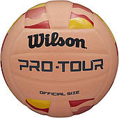 М'яч волейбольний Wilson Pro Tour Volleyball Stripe розмір 5 (WV2000501IBOF)