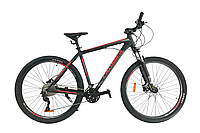 Велосипед Найнер Crosser One 29'' (рама 19, 3х10) Hidraulic SHIMANO DEORE 2022 красный