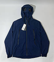 Мужская ветровка C.P. Company синяя весенняя осенняя Куртка С.П. Компани из плащевки L (B)