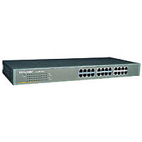 Комутатор TP-Link TL-SF1024, 24*10/100M, 1U rack mount, металевий корпус (TL-SF1024)