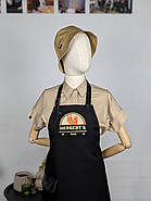 Фартух з логотипом до 25 см Jackson Canvas Чорний | Фартух з вишивкою логотипу, фото 10