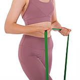 Гума для підтягувань та тренувань (стрічка силова) Fitness LINE FI-9584-5 100-120кг, фото 8