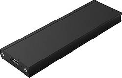 Зовнішня кишеня до M.2 на Type-C USB 3.1 (F) Gen2, 10 Gb/s, 2TB, B key NGFF Black