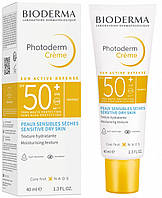 Біодерма Фотодерм Крем Spf 50+ Bioderma Photoderm Crème SPF 50+ 40 мл