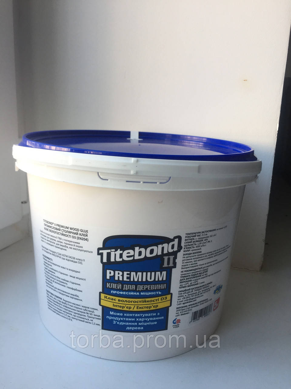 Клей для дерева Titebond II Premium D3 (США) 5 кг