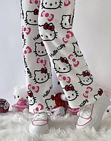 Штани hello kitty піжамні рожеві штани хелоу кіті