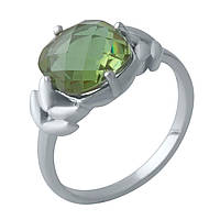 Серебряное кольцо SilverBreeze с султанитом 3.425ct (2007494) 18.5 размер ML, код: 6485599