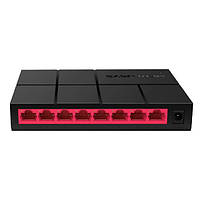 Комутатор Mercusys MS108G, 8 ports/10/100/1000 MBit/s