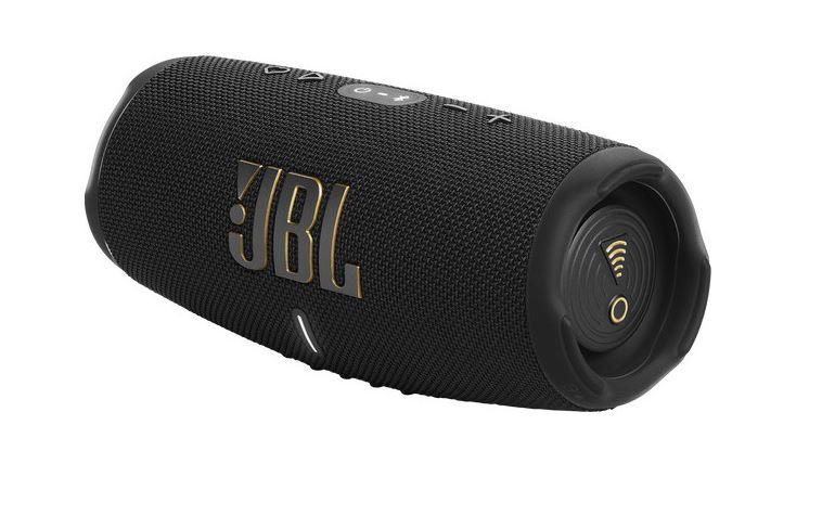 Акустика — бездротова колонка JBL Charge 5 Wi-Fi (JBLCHARGE5WIFIBLK) чорна, фото 1