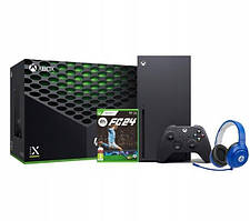 Консоль Xbox Series X 1TB + EA SPORTS FC 24 + навушники LucidSound LS