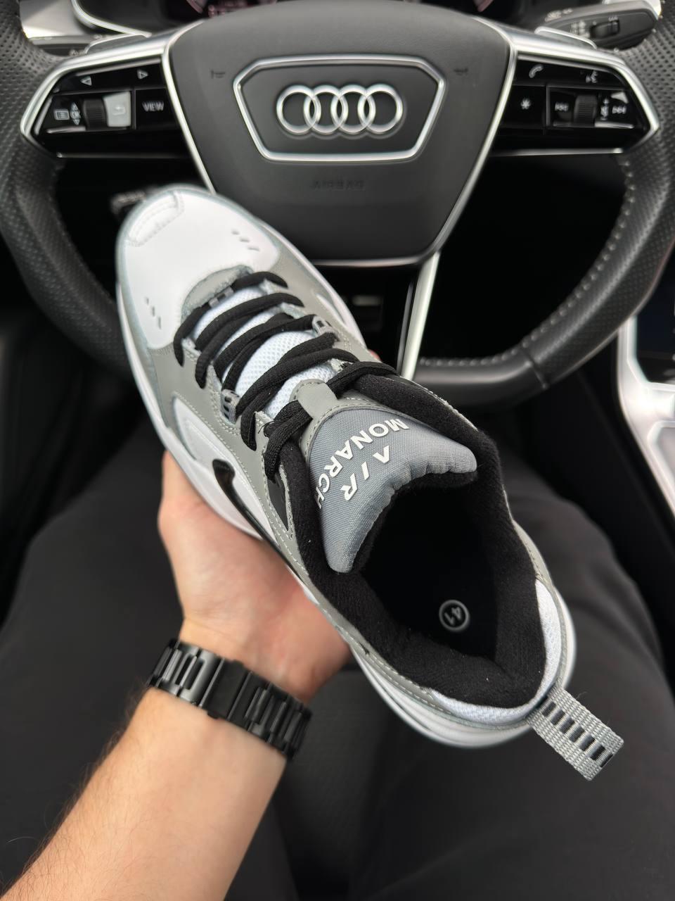 Мужские кроссовки Nike Monarch IV grey Обувь Найк Аир Монархи 4 серые ...