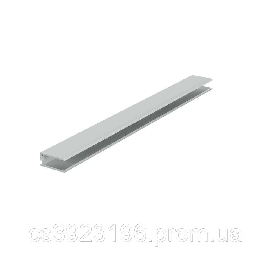 Фіншна планка KERRAFRONT FS-252 срібно-сірий 3,0м - фото 1 - id-p2129691567