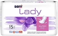 Прокладки урологические Seni Lady Super 15 шт 5 кап.