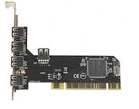 PCI Контролер USB2.0 (4ext. 1int.) NEC, RTL (B00185)