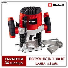 Фрезер професійний мережевий 1100 Вт Einhell TC-RO 1155 E 11000-30000 об хв Цанга 6-8 мм