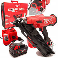 Цвяхозабійник Milwaukee M18 FFN-501C SET 90мм