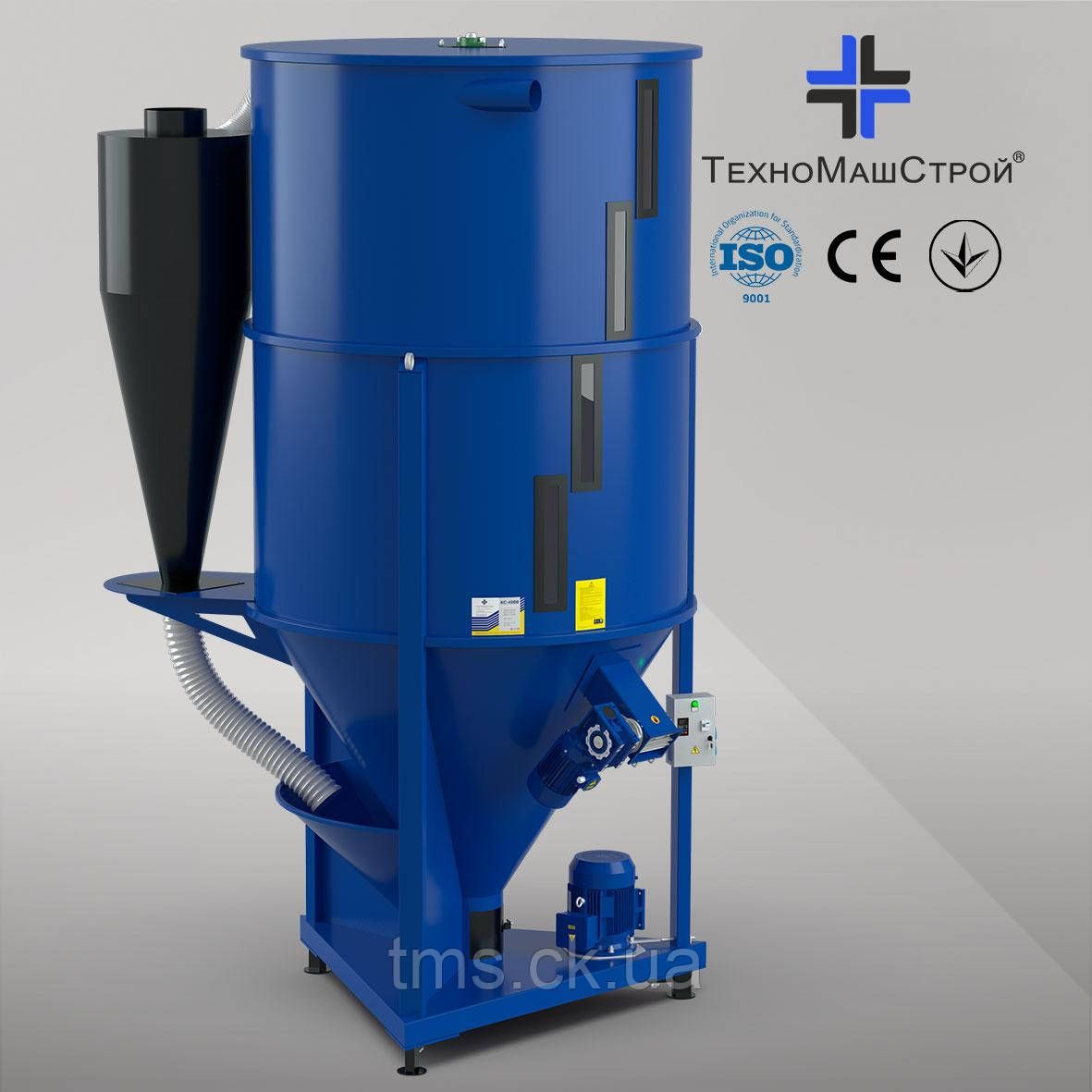 Кормозмішувач КС-4000 з автоматичним вивантаженням(380 В.), фото 1