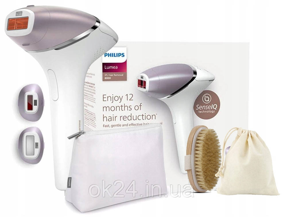 DEPILATOR LASEROWY IPL PHILIPS LUMEA PRESTIGE + SZCZOTECZKA DO CIAŁA W ETUI - фото 1 - id-p1959418129