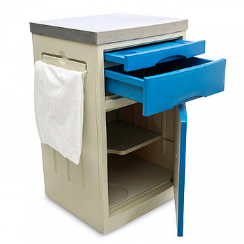 Приліжковий стіл-тумба MED1 блакитний (стандартний)