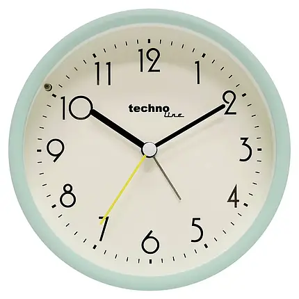 Настільний механічний годинник Technoline Modell R (Mint), фото 1