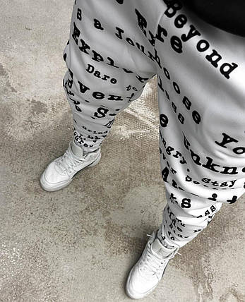 Утеплені спортивні штани чоловічі на флісі, фото 2