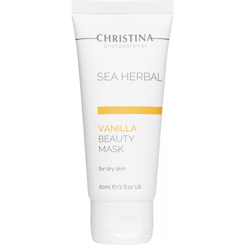 Ванільна маска краси для сухої шкіри Christina Sea Herbal Beauty Mask Vanilla 60 мл