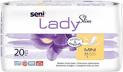 Прокладки урологічні Seni Lady Slim Mini 20 шт 2 крап.