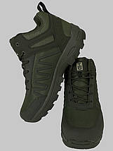 Тактичні демісезонні черевики Ultimatum Thunder Олива, трекінгові армійські легкі осінні черевики олива, фото 2