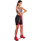 Гумова петля для підтягувань (стрічка силова) Zelart POWER BANDS FI-3917-R, фото 9