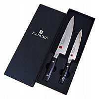 Набір з 2 ножів, кухарський ніж 20 см, канцелярський ніж 15 см KASUMI