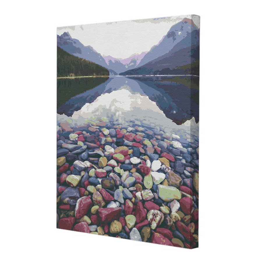 Картина за номерами Riviera Blanca Гірський скарб 40x50 см (RB-0465)