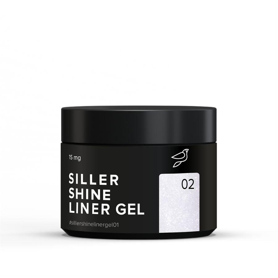 Гель для нігтів Siller Shine Liner Gel 02, 15 мл