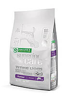 Корм Nature's Protection Superior Care White Dogs Grain Free Junior All Breeds сухой для щенят с белым окрасом