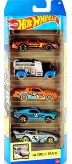 Hot Wheels Подарунковий набір машинок 5 шт Circle Track HLY65 5 cars