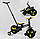 Дитячий біговел легкий алюмінієвий триколісний велосипед трансформер 3в1 Best Trike з батьківською ручкою, фото 3