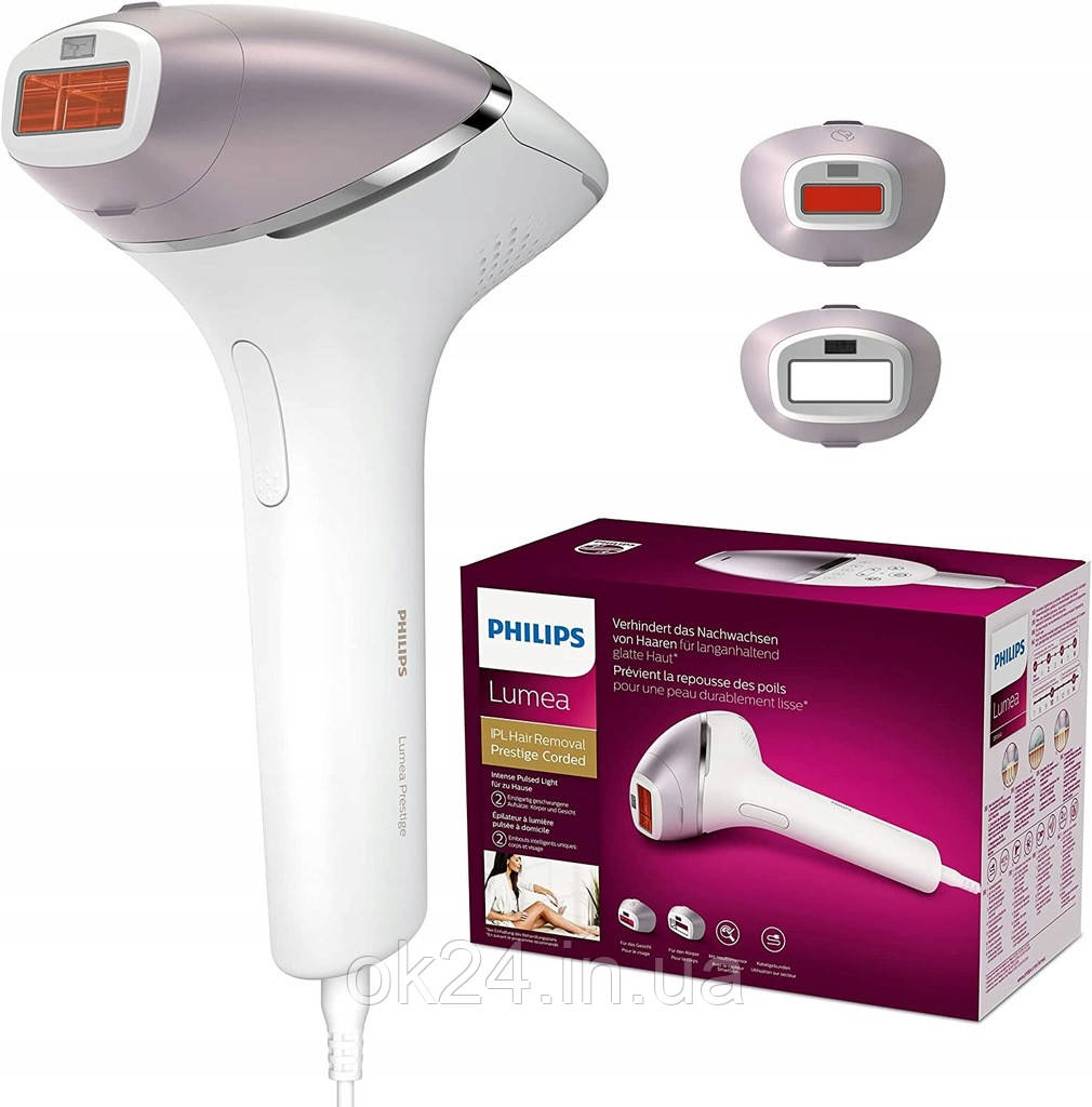 PHILIPS LUMEA IPL ЛАЗЕРНА ЕПІЛЯЦІЯ BRI944/00 НАБІР З 2 КОМПЛЕКТІВ ATTENTION ТІЛО ОБЛИЧЧЯ - фото 1 - id-p1959418198