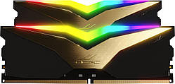 DDR5 32Gb 6600MHz (2*16Gb) OCPC PISTA RGB C32 Black Label, Retail Kit (MMPT2K32GD566C32BL)