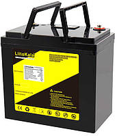 Акумуляторна батарея LiitoKala LiFePO4 12V120Ah, LCD (12V 120Ah LiFePO4 LCD)