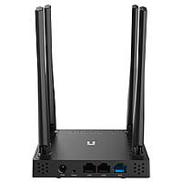 Маршрутизатор Netis N5, AC1200, 2xFE LAN, 1xFE WAN, 1xUSB 2.0 3G/4G, 4xзовнішн. ант. (N5)