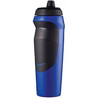 Пляшка для води Nike HYPERSPORT BOTTLE 20 OZ 600 ml синьо-чорна N.100.0717.448.20, Синій, Розмір (EU) — 1SIZE