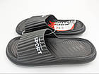 Шльопанці чоловічі літні шльопанці пляжні легкі Jomix sport 100% EVA, Чорний, фото 4