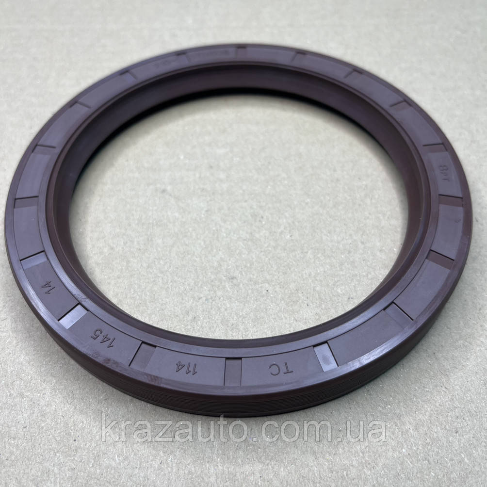 Сальник маточини задньої КРАЗ,балансира КАМАЗ, УРАЛ NBR (114*145*12/14 ...