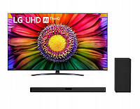 LG 55UR81003LJ 55" 4K LED-телевізор webOS + звукова панель LG SN5 2.1