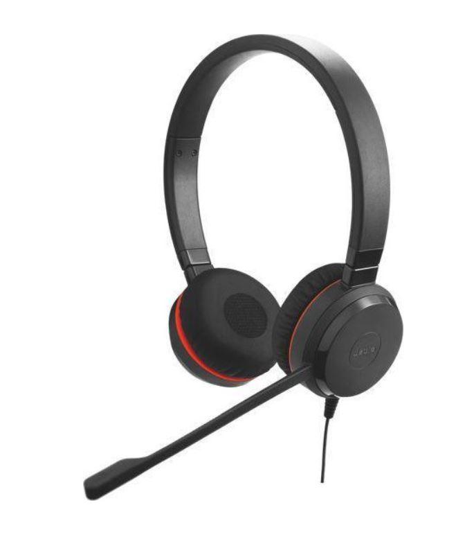 Навушники з мікрофоном JABRA Evolve 20 SE MS USB-C (4999-823-389)