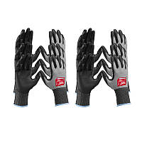 Набір рукавиць Milwaukee Hi-Dex з захистом від порізів 2 рівня 9/L 12пар (4932480508)