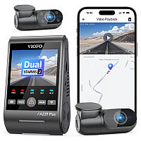 VIOFO A229 PLUS 3CH HDR АВТОМОБІЛЬНА КАМЕРА GPS WIFI SONY STARVIS 2