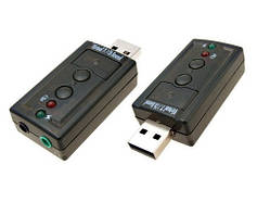 Звукова плата USB, Virtual 7.1 Channel, RTL (B00650)