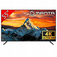 55-дюймовий Smart TV Android 4K LED DVBT2 WIFI LAN HDR10 USB CL Manta